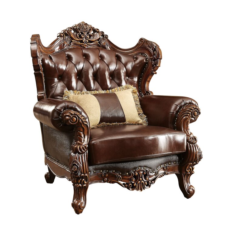 fancy leather chair