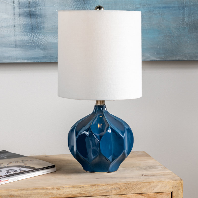 wayfair table lamps blue