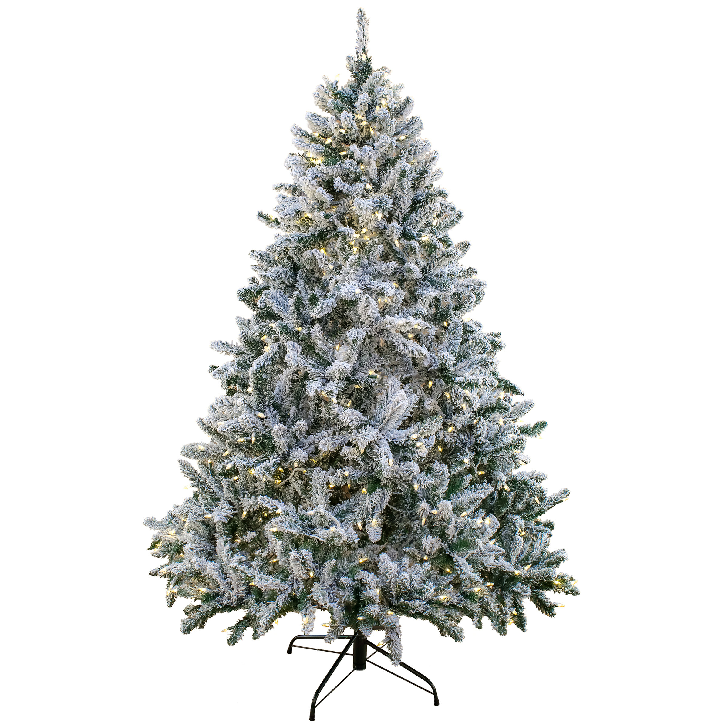 National Tree Company 9' H Green Fir Christmas Tree with 1200 LED