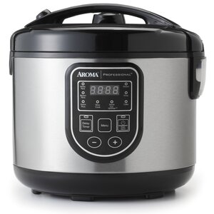 16-Cup Professional Digital Rice Cooker/Slow Cooker /Food Steamer