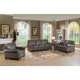Stafford Leather Configurable Living Room Set by Westland and Birch