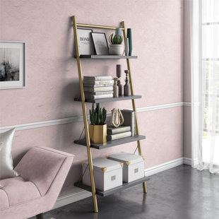 Go to store & view more images Nova Ladder Bookcase by CosmoLiving by Cosmopolitan