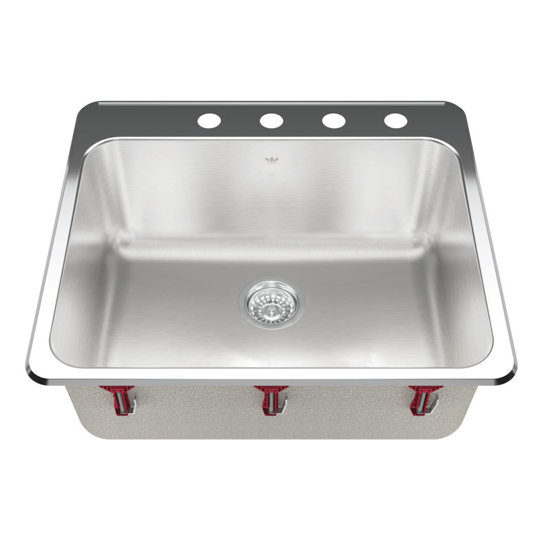 Kindred 25 63 L X 22 06 W Undermount Laundry Sink Wayfair