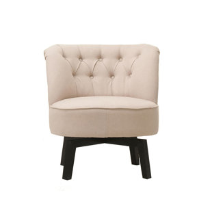 Santillan Swivel Slipper Chair by Wrought Studio Reviews