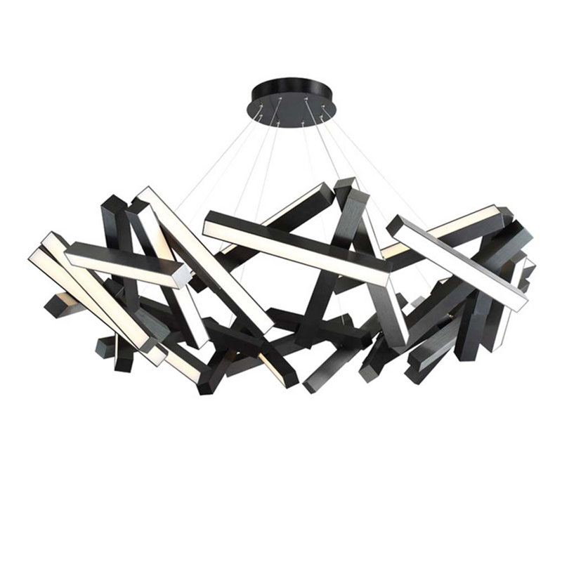 Modern Forms Chaos 31 Light Unique Statement Geometric Led Pendant Wayfair Modern Forms Chaos 31 Light Unique Statement Geometric Led Pendant Wayfair