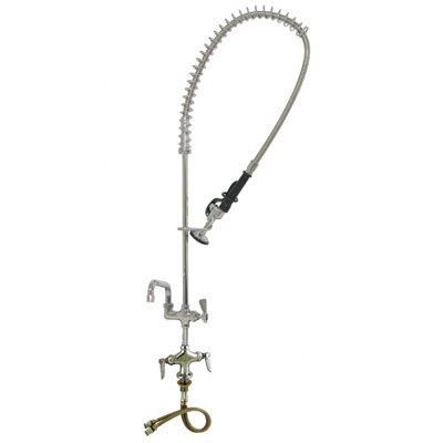 Splash Mount Pre Rinse Utility Sink Faucet A Line By Advance Tabco