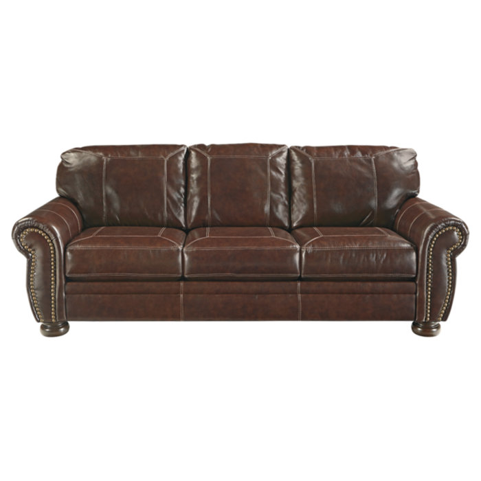 T Austin Design Ryan Leather Sofa Reviews Wayfair T Austin Design Ryan Leather Sofa
