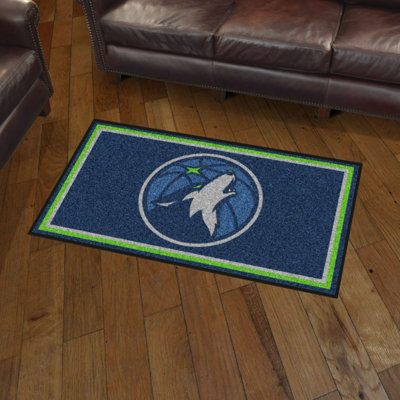 NBA Tufted Rug FANMATS NBA Team Minnesota Timberwolves