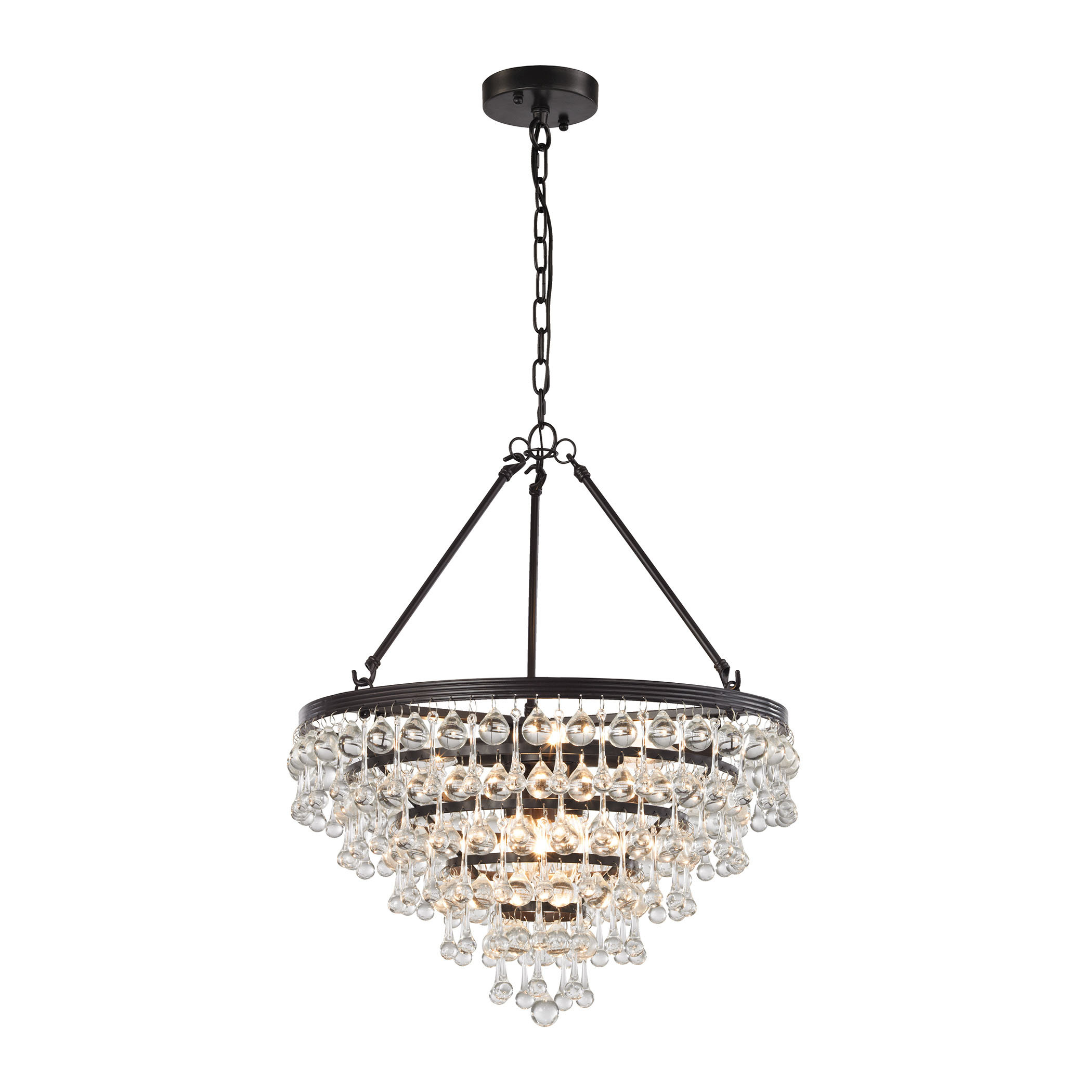 Esmeraude 6 Light Crystal Chandelier Design Ideas Esmeraude 3 Light Crystal Chandelier Reviews Birch Lane