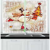 Christmas Kitchen Curtains Wayfair