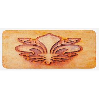 East Urban Home Fleur De Lis Kitchen Mat Wayfair