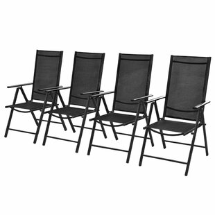 Folding Recliner Chairs (Set Of 4) By Sol 72 Outdoor