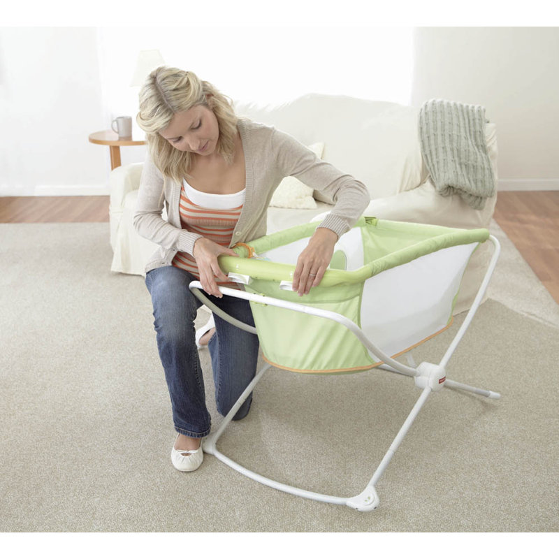 portable rocking bassinet