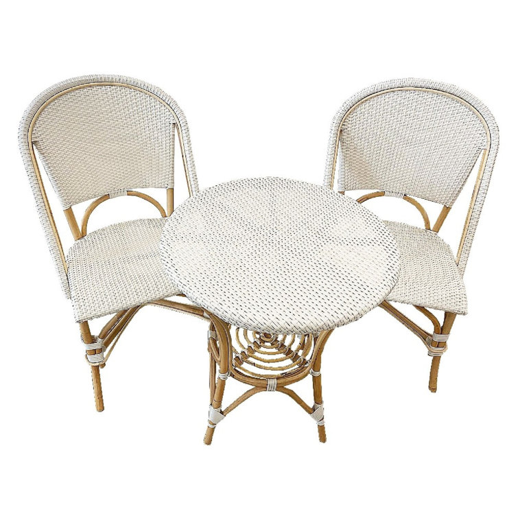 wayfair white wicker chairs