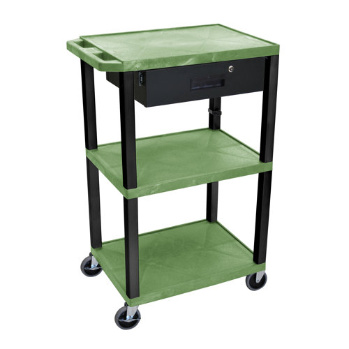 Offex Multipurpose A V Drawer Utility Cart Wayfair