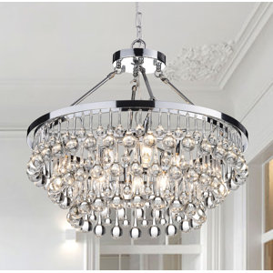 Loke 9-Light Crystal Chandelier