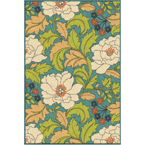 Stella Blue Indoor/Outdoor Area Rug