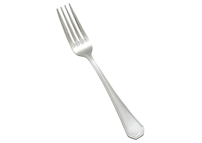 Winco Victoria Stainless-Steel Table Fork, Extra Heavyweight, 9