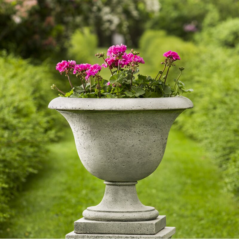 Campania International, Inc Fairfield Cast Stone Urn Planter | Wayfair