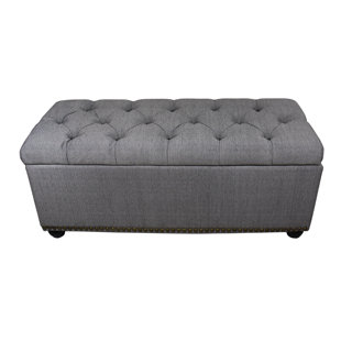 Go to store & view more images Alcott Hill Greenspan Tufted Storage Bench