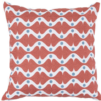 Winston Porter Dayville Tabitha 100 Cotton Floral 18 Throw Pillow Wayfair
