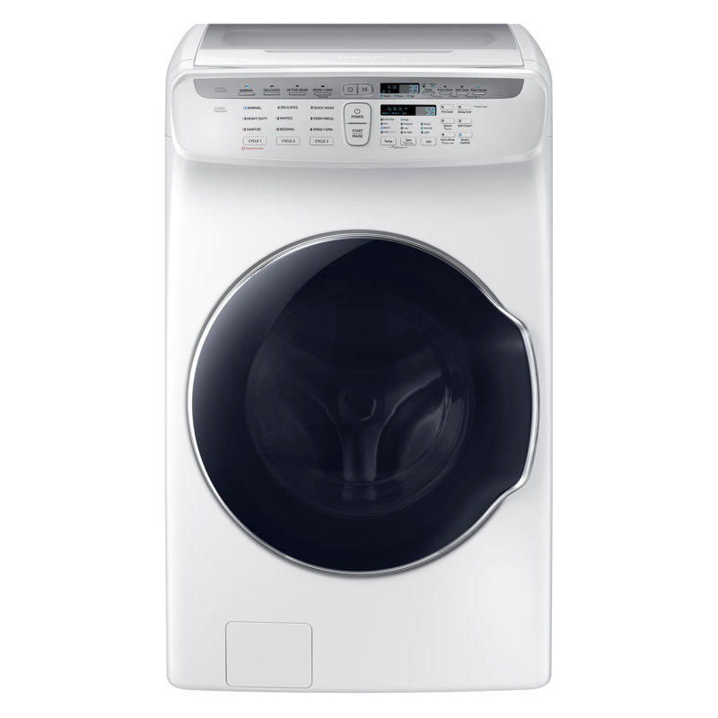 Samsung 5 5 Cu Ft Smart Energy Star Washer With Flexwash Reviews Wayfair