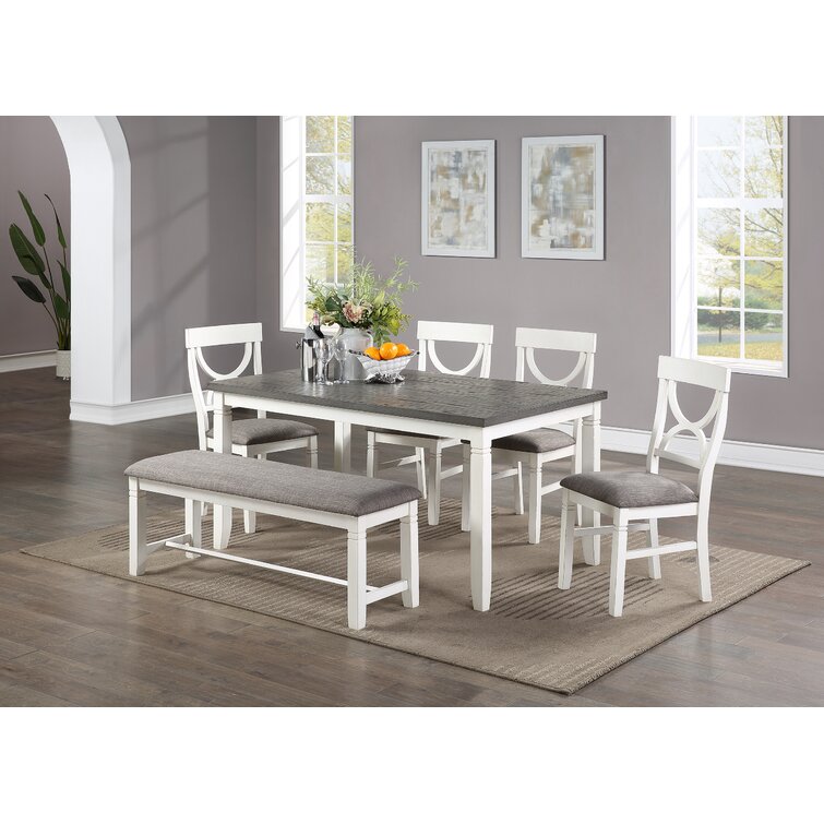 rustic dining sets with bench