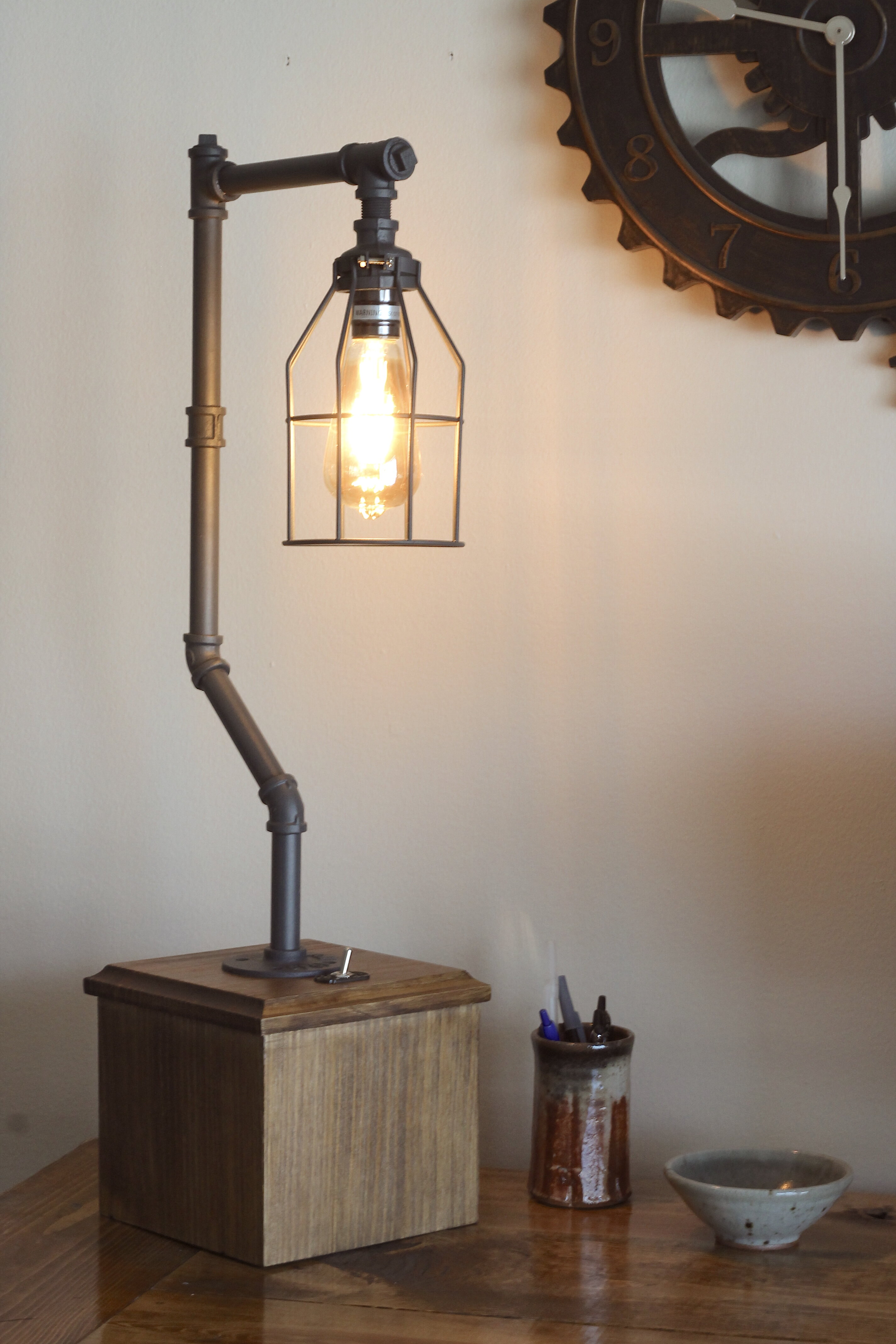 next pipe table lamp