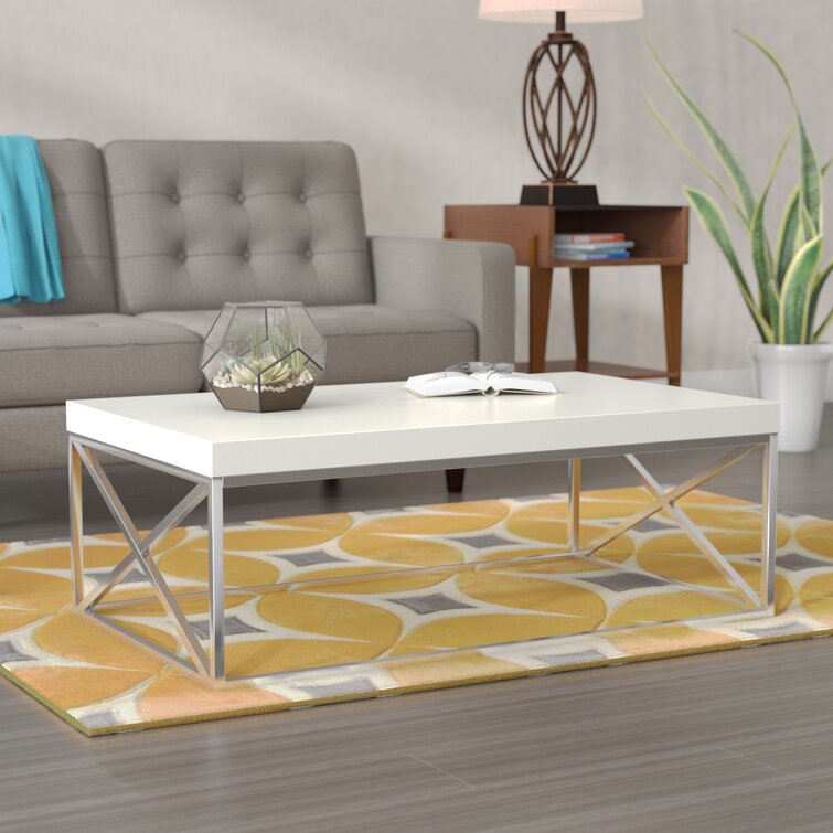 wayfair grey and white coffee table