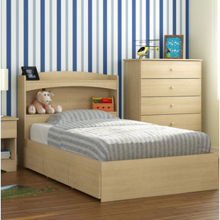 Go to store & view more images Ralston Twin Platform Bed with 3 Drawers by Mack & Milo