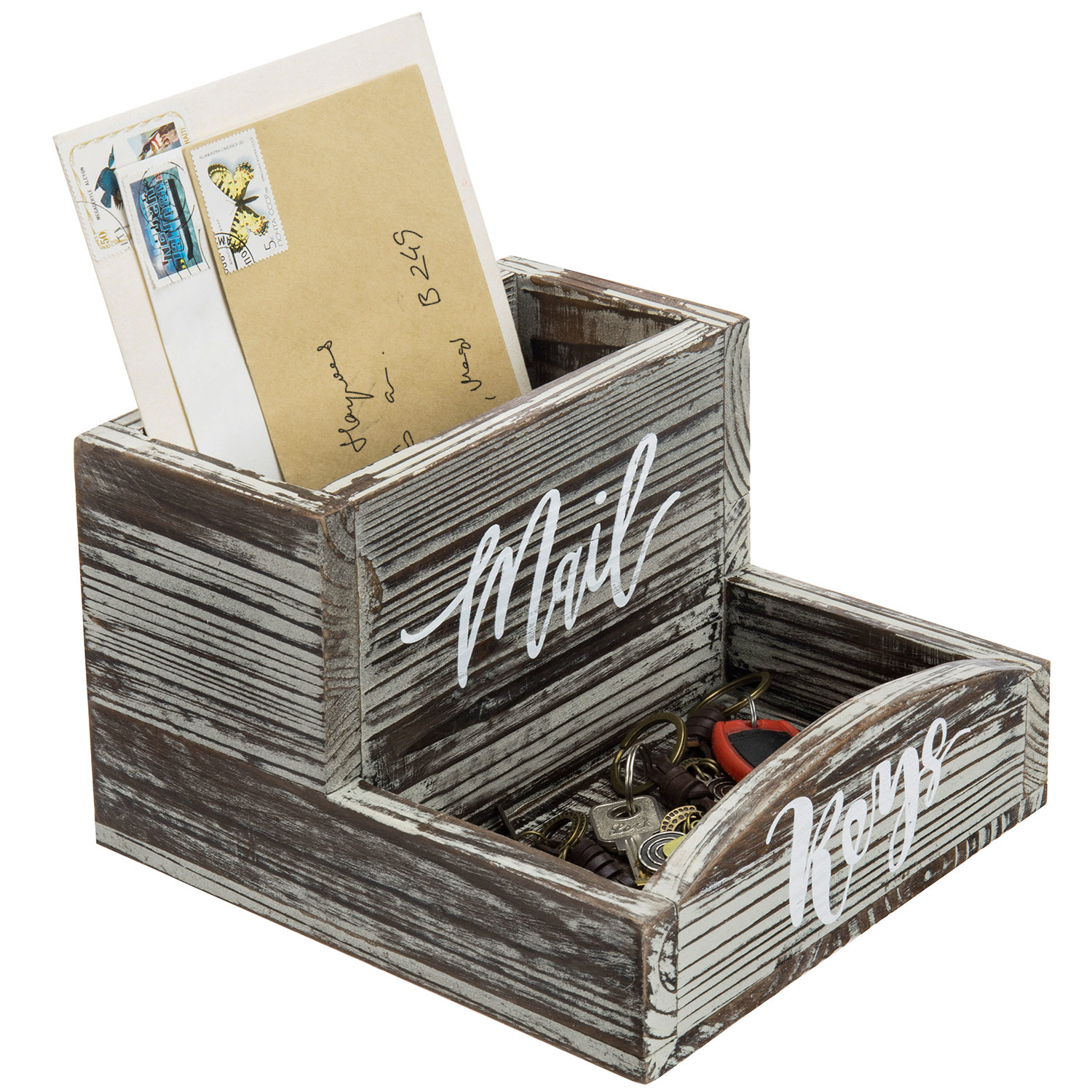 Gracie Oaks Tabletop Mail Organizer & Reviews Wayfair