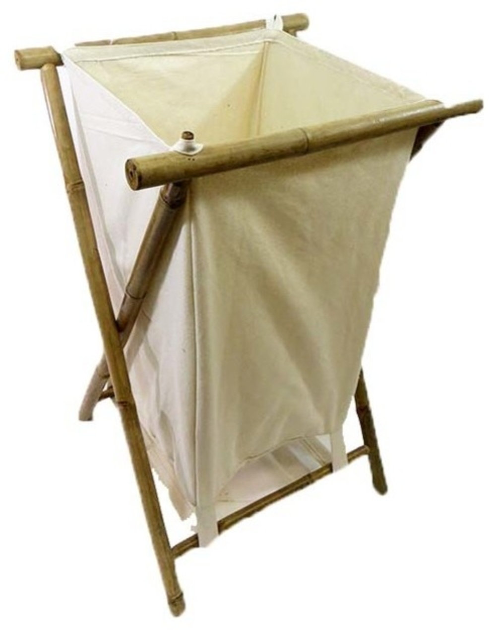 MGP Foldable Bamboo Laundry Hamper, 14.5" W X 20"D X 30"H Wayfair