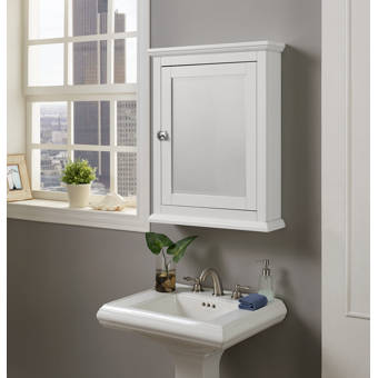 Mejia 23 62 X 30 Surface Mount Framed 1 Door Medicine Cabinet 2 Adjustable Shelves Reviews Birch Lane