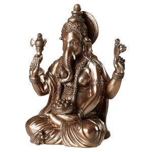 Bronze Resin Ganesh Figurine