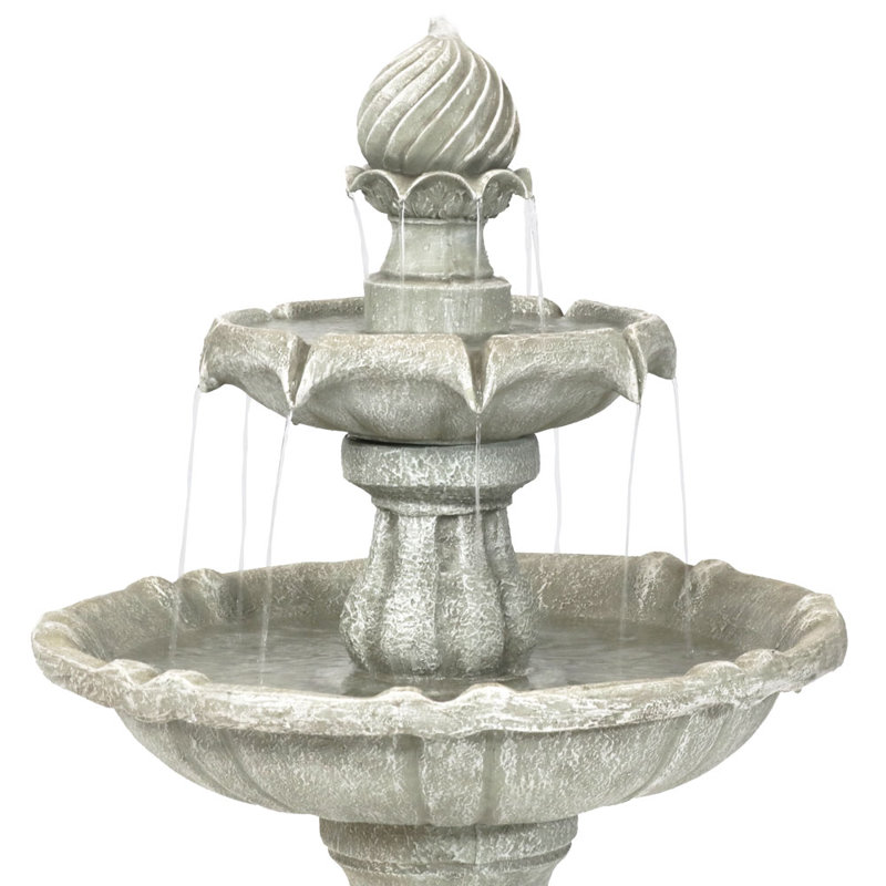 Sol 72 Outdoor Malpelo Resin Solar 2 Tier On Demand Water Outdoor Malpelo Resin Solar 2 Tier