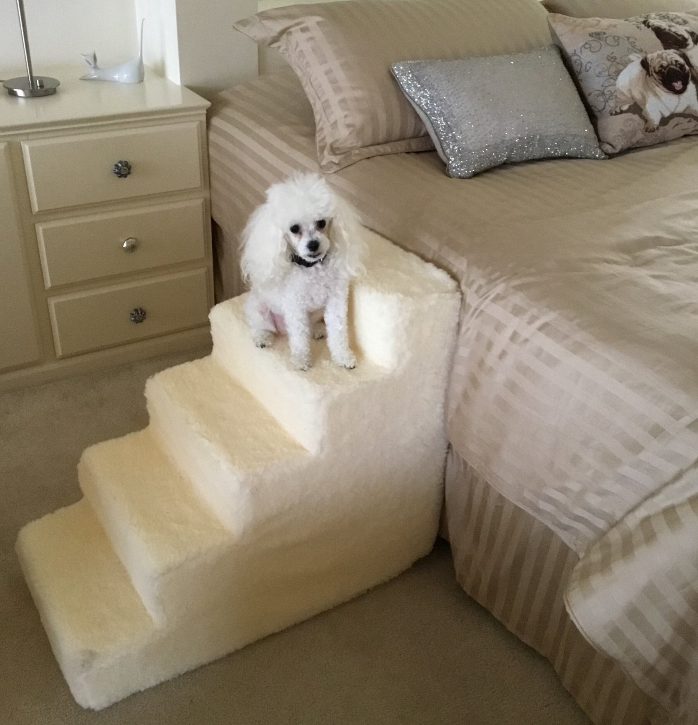 dog steps for bed 30 inches high