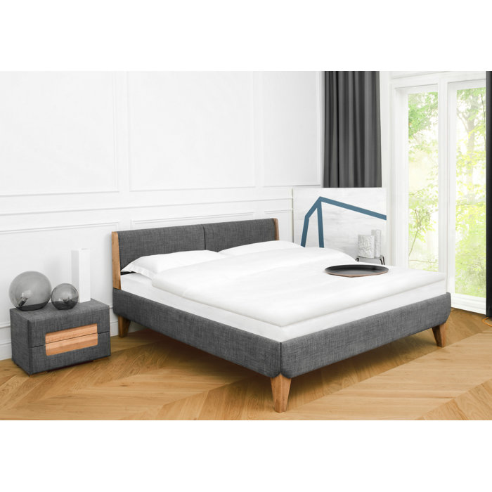 Polsterbett HENSEL von BRAYDEN STUDIO Anthrazit