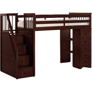 Lyric Traditional Stair Loft with Ches..