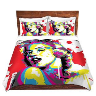 Marilyn Monroe Iii Duvet Cover Set