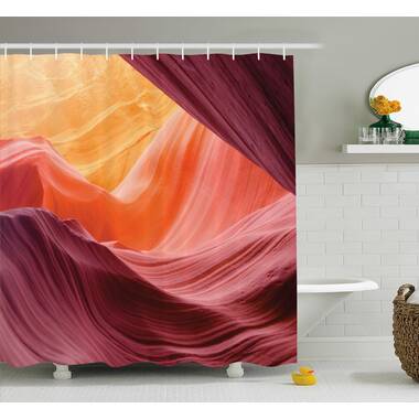 Details about   American Shower Curtain Grand Canyon Sunrise Print for Bathroom 75 Inches Long 