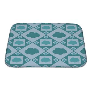 Alpha Cute Cloud Pattern Bath Rug