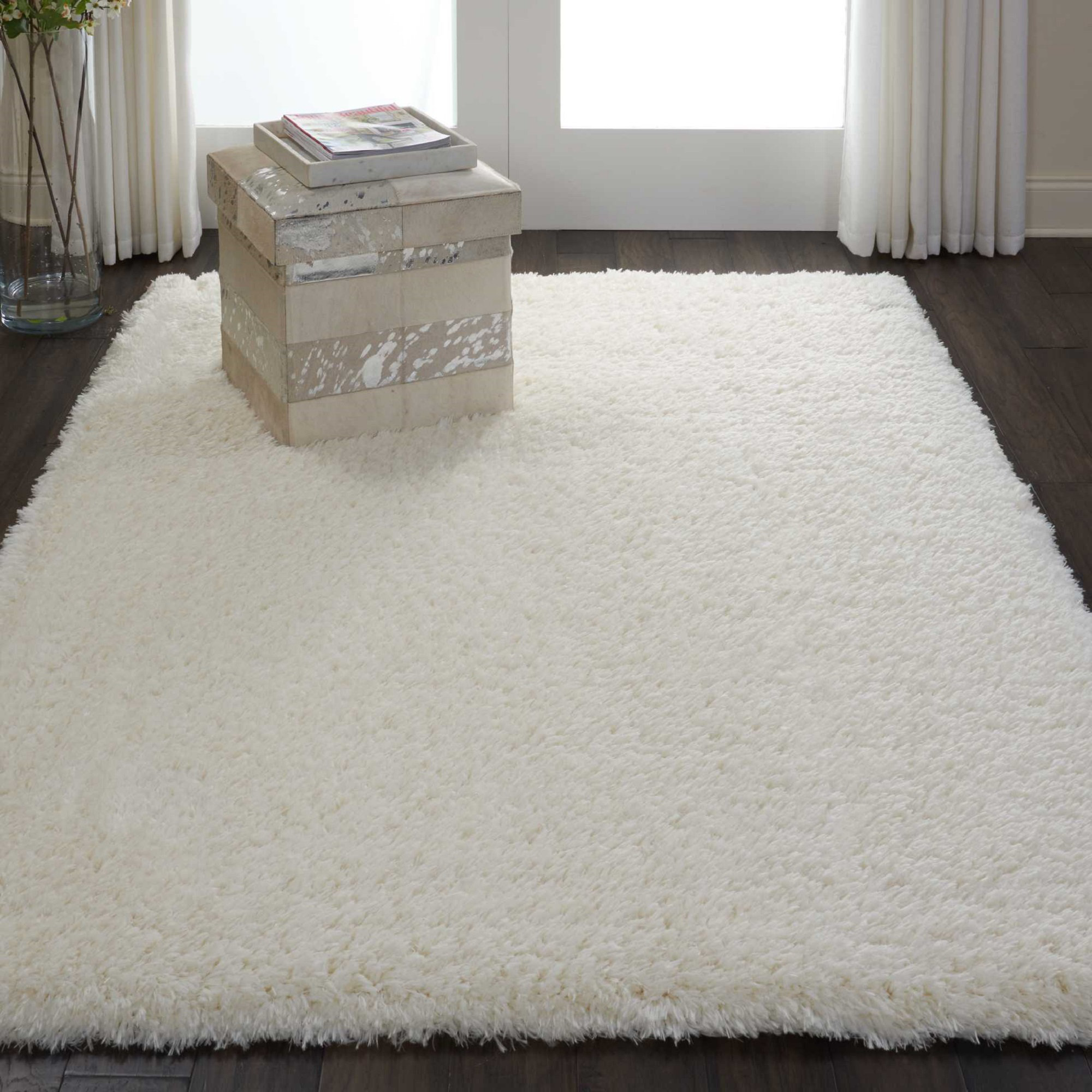Mercer41 Pineview Power Loom Performance Ivory Rug & Reviews | Wayfair