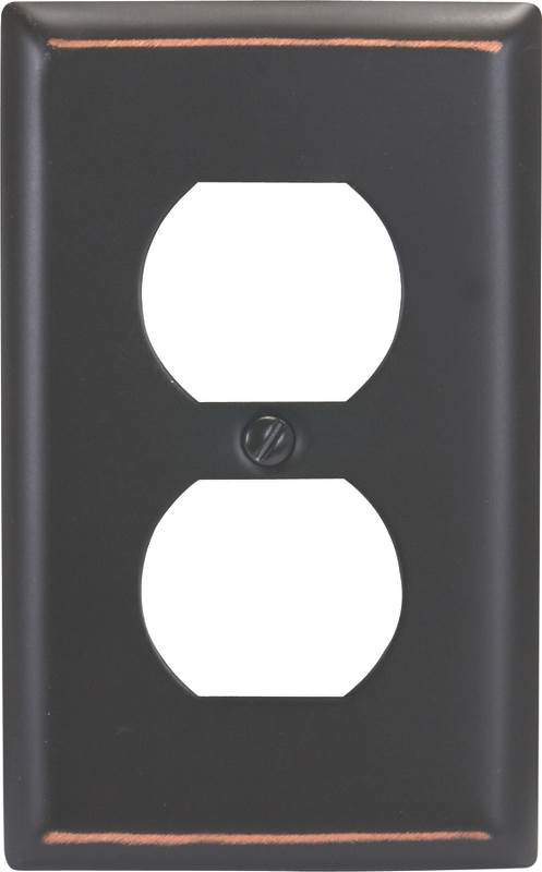 1-Gang Duplex Outlet Wall Plate