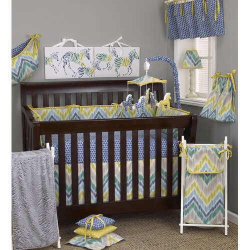 Cotton Tale Zebra Romp 8 Piece Crib Bedding Set Wayfair