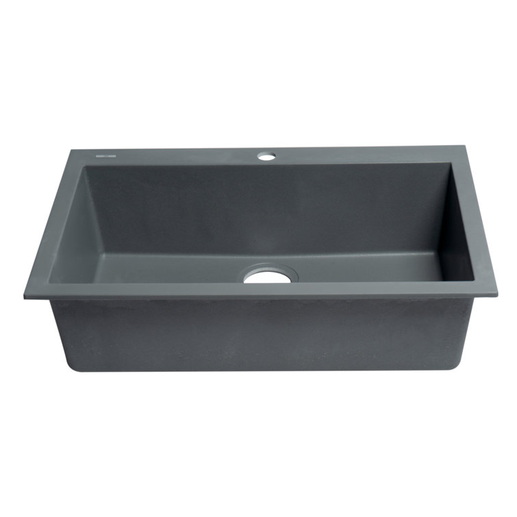 Alfi Brand 30 quot L x 20 quot W Drop In Kitchen Sink Reviews Wayfair