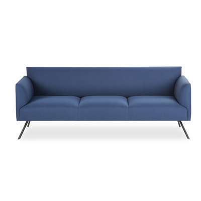 Brand Triple Sofa Brayden Studio Upholstery Type  Color Blue