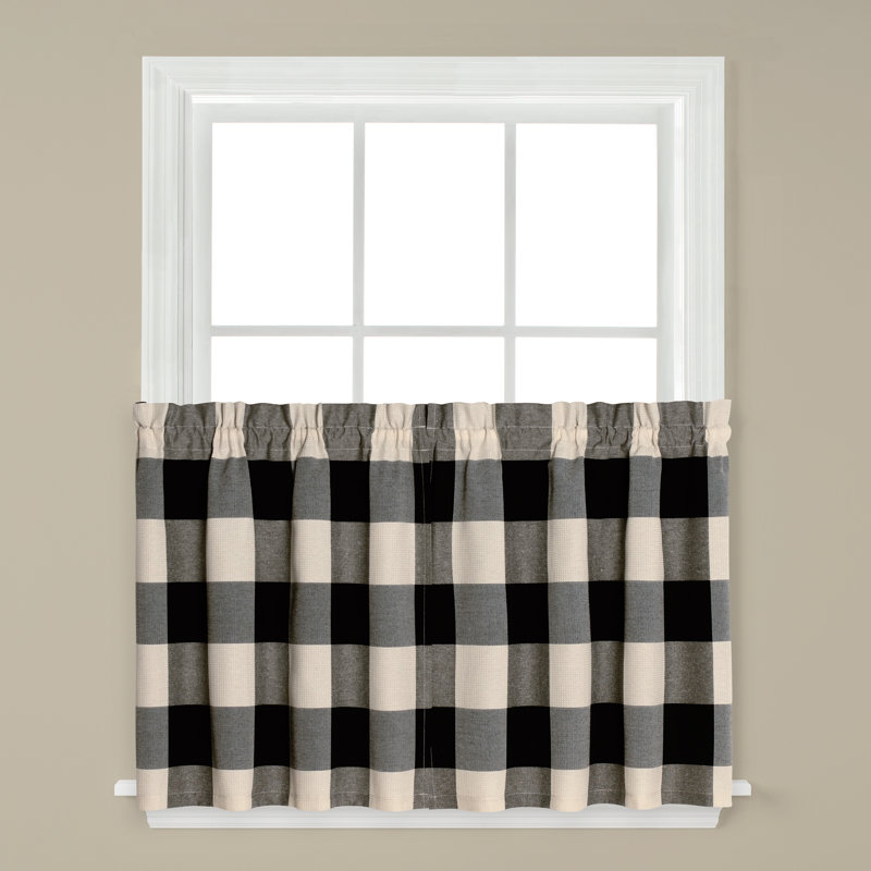 August Grove Northridge Kitchen Curtain Reviews Wayfair