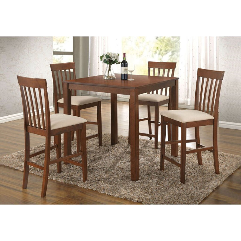 Red Barrel Studio Newbold 5 Piece Pub Table Set Wayfair