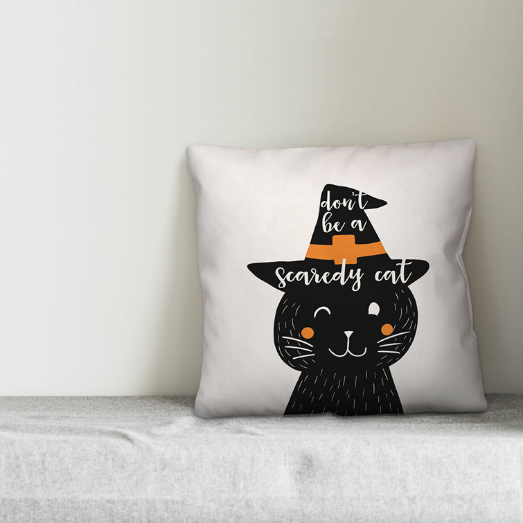 cat themed throw pillows