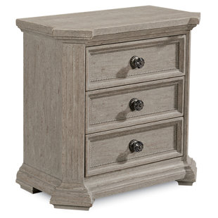 Go to store & view more images Carolin 3 Drawer Nightstand by One Allium Way